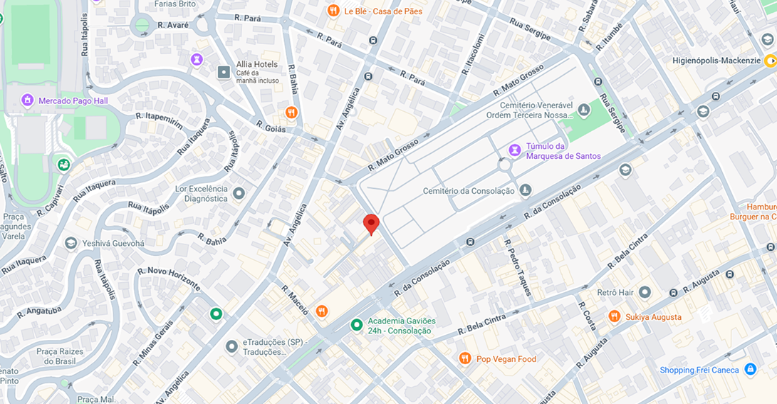 Mapa Santa Faxina